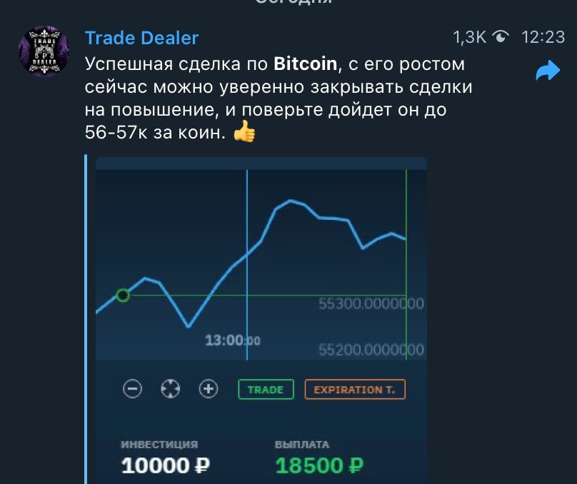 Прогнозы от каппера Trade Dealer