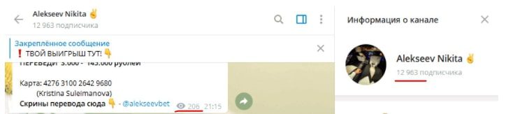 Как работает Никита Алексеев в Телеграм
