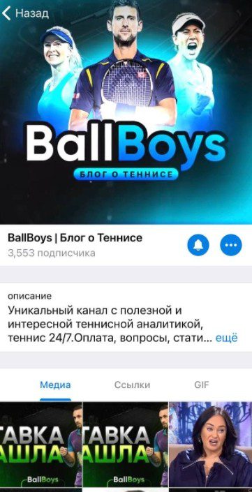 Telegram BallBoys каппер