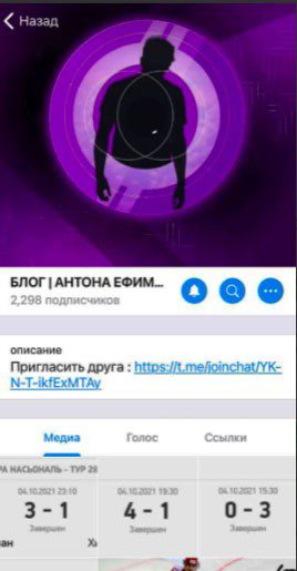 Блог Антона Ефимова в Telegram