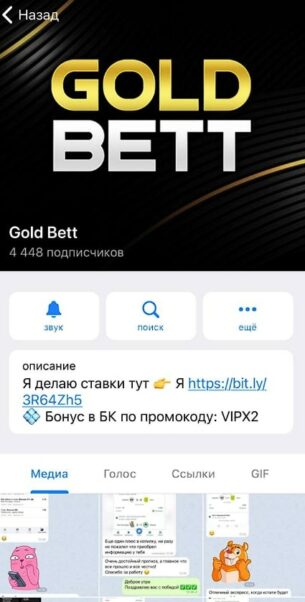 Проект Александра Романова Gold Bett