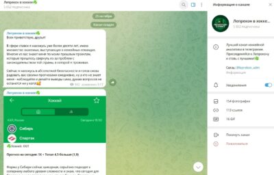 Информация о канале Лепрекон в хоккее
