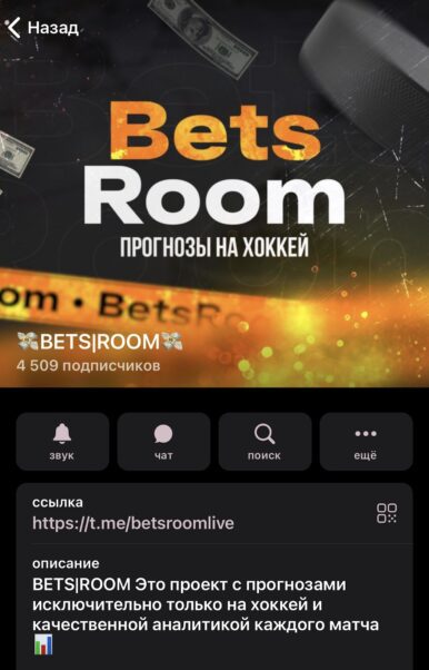 Bets Room Егор Дубровский телеграмм