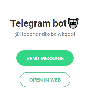 Telegram bot проект