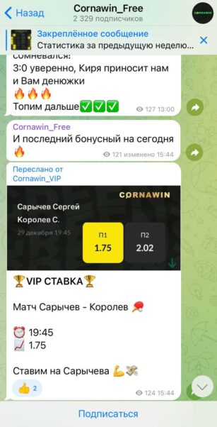 Проект Cornawin Free