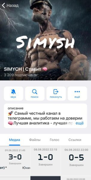 Телеграмм SIMYCH