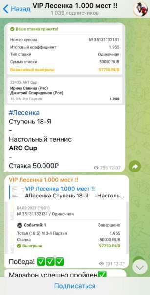 Александр Вольф ставки