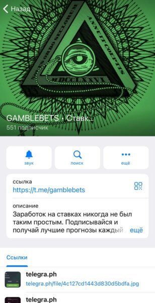 GAMBLE BETS телеграм