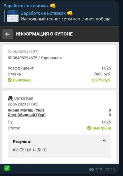 Проект Заработок на ставках