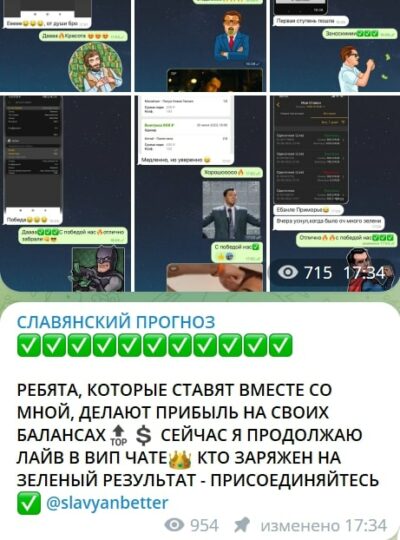 СЛАВЯНСКИЙ ПРОГНОЗ отчеты