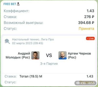 Канал FREE BET