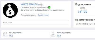 Канал White Money