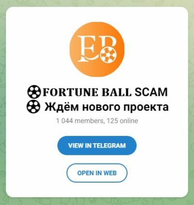 Проект Fortune ball