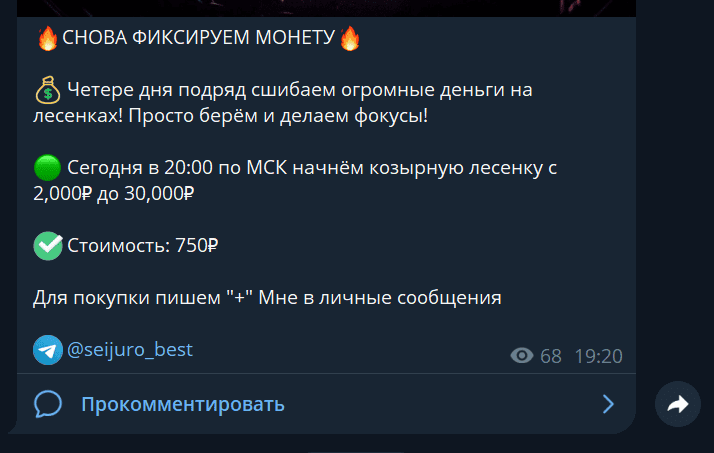 Seijuro Bets Прогнозы победителей