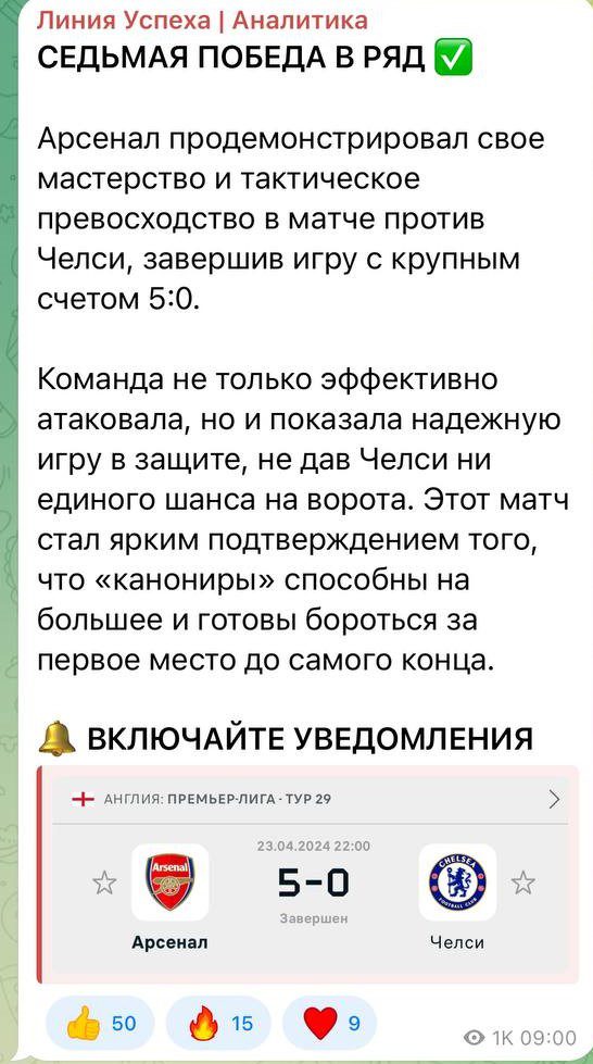 линия успеха аналитика отзывы